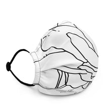 Load image into Gallery viewer, FLORAL FACE MASK (O_O)