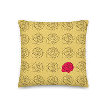 Load image into Gallery viewer, RED ROSE @-}-- PREMIUM PILLOW