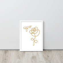 Load image into Gallery viewer, BEE FLORAL ✿∘˚˳°∘° ART PRINT
