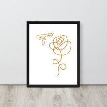 Load image into Gallery viewer, BEE FLORAL ✿∘˚˳°∘° ART PRINT
