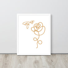 Load image into Gallery viewer, BEE FLORAL ✿∘˚˳°∘° ART PRINT
