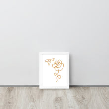 Load image into Gallery viewer, BEE FLORAL ✿∘˚˳°∘° ART PRINT
